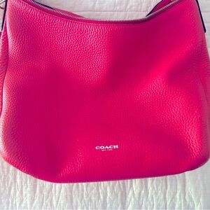Coach Pink Leather Women's Bag